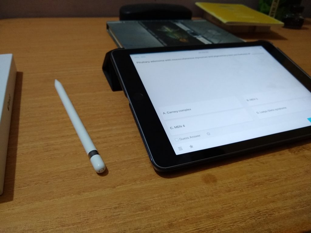 The iPad and the Pencil